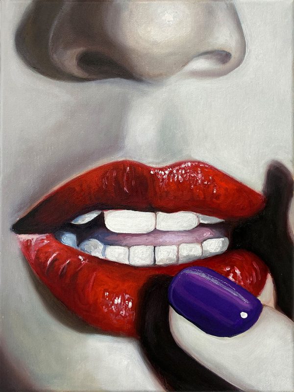 Lips 'N' Nails 2 - 40 x 30 cm
